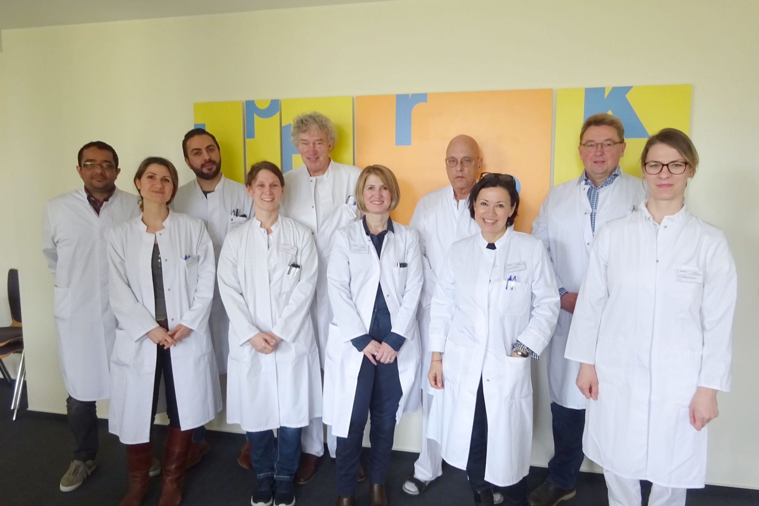 Aktuelle Ärzteteam der Klinik Eichholz